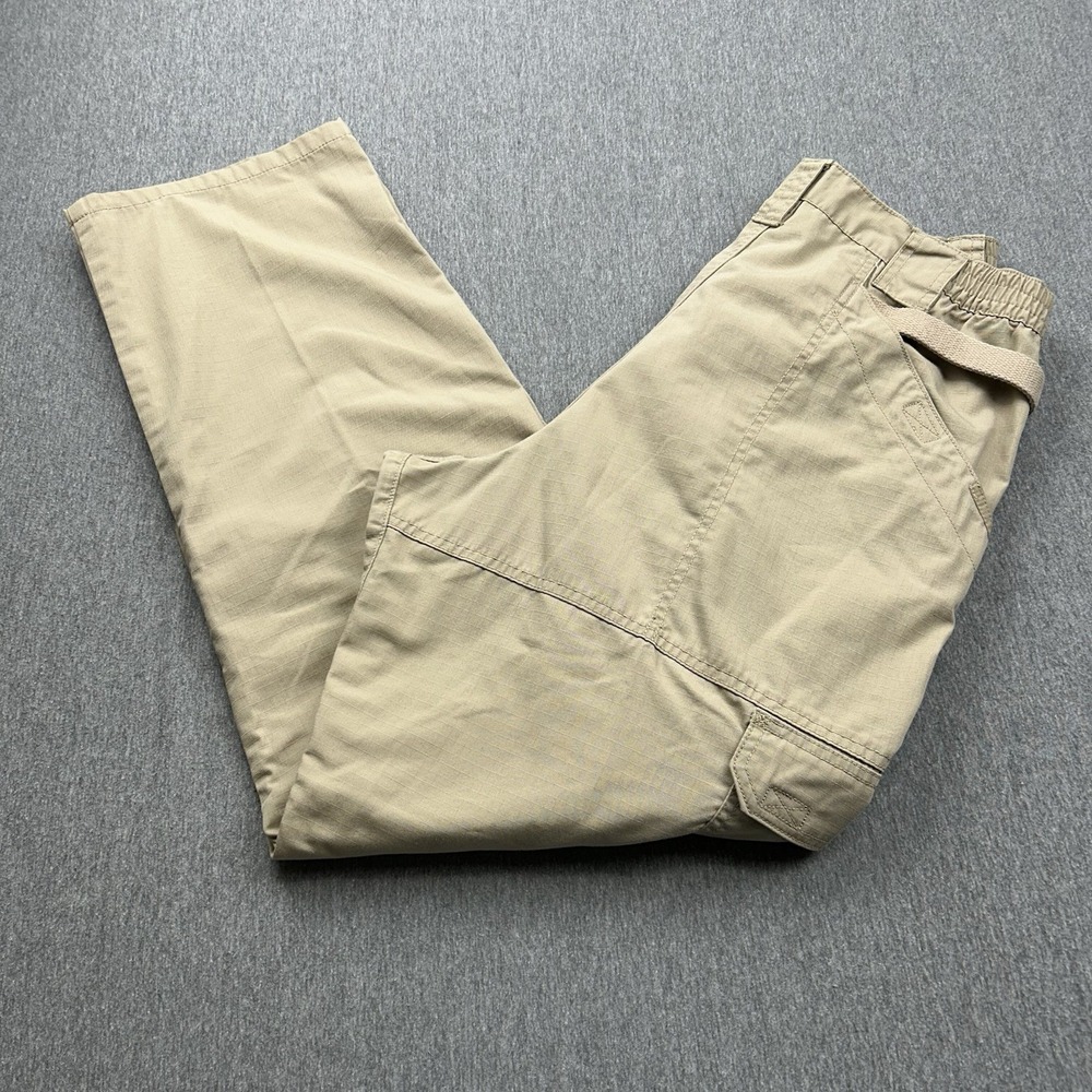 5.11 Tactical Series Pants Men 32x31 Beige Regular Fit Cargo Ripstop Workwear